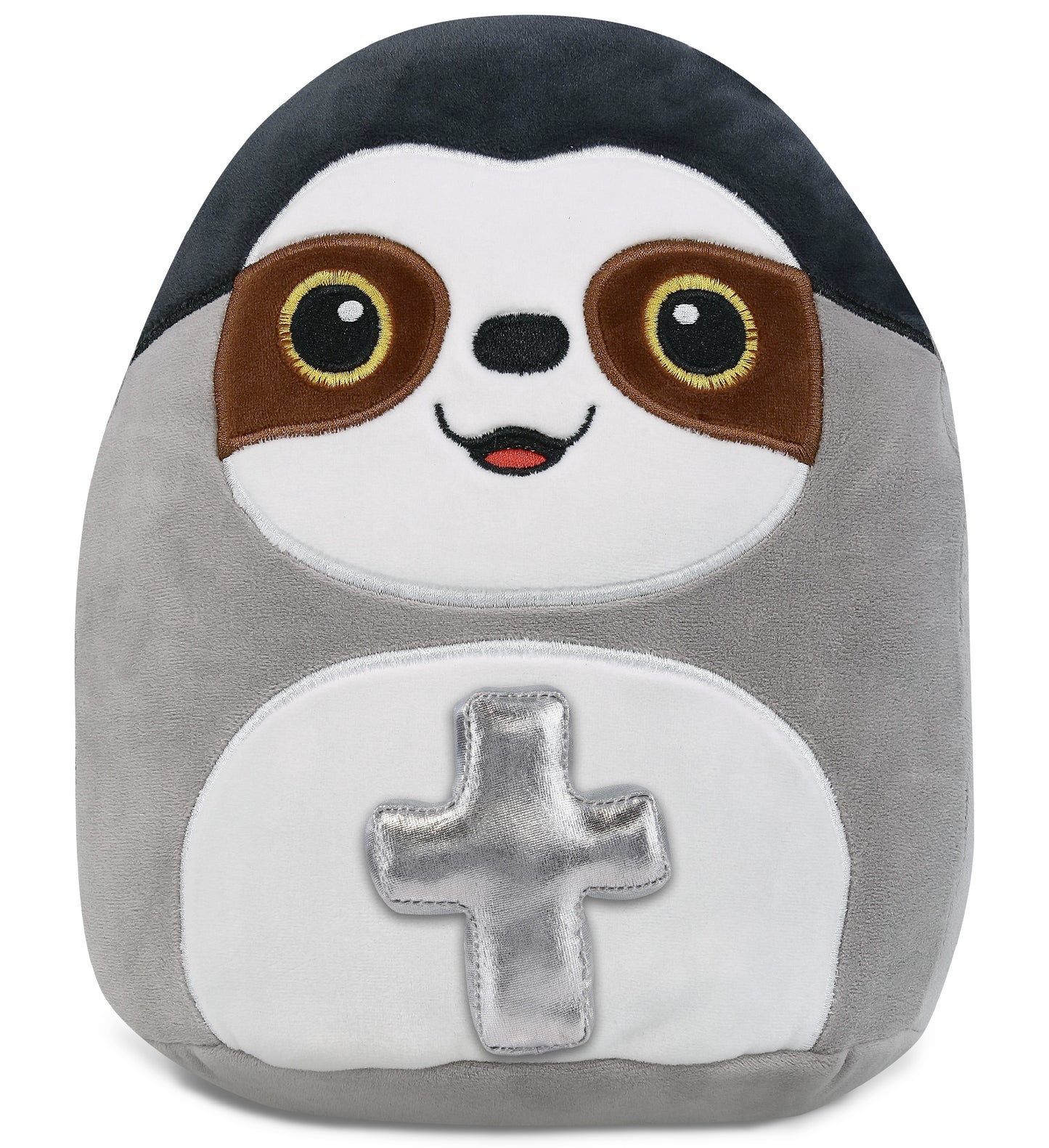 PLUSH CROSS - SNUG-MOOSHIES PLUSH - SLOTH 10"