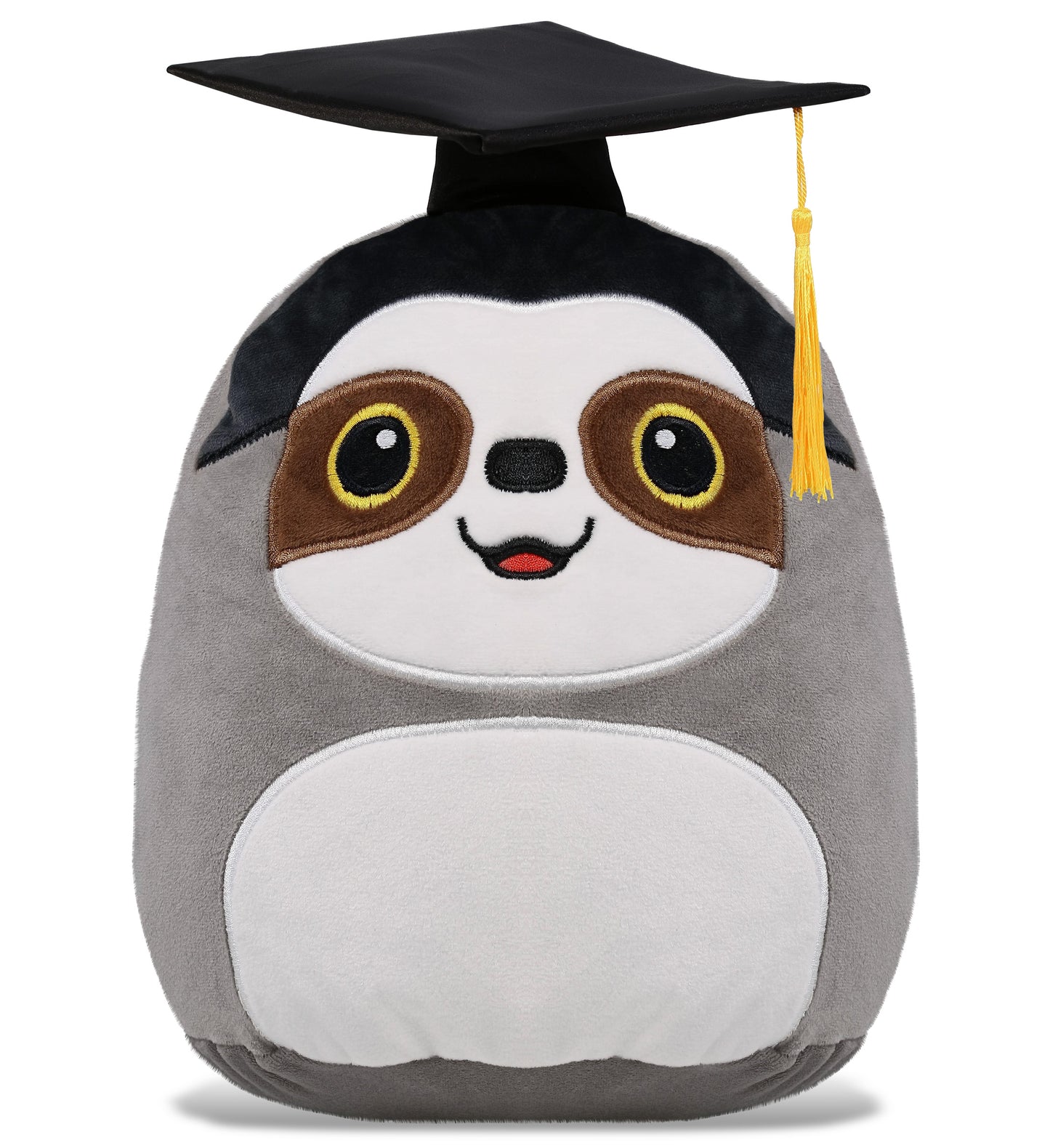 PLUSH GRADUATION - SNUG-MOOSHIES PLUSH - SLOTH 10"