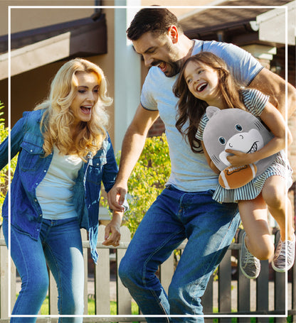 SNUG-MOOSHIES PLUSH - SHARK 10" with Football Plush