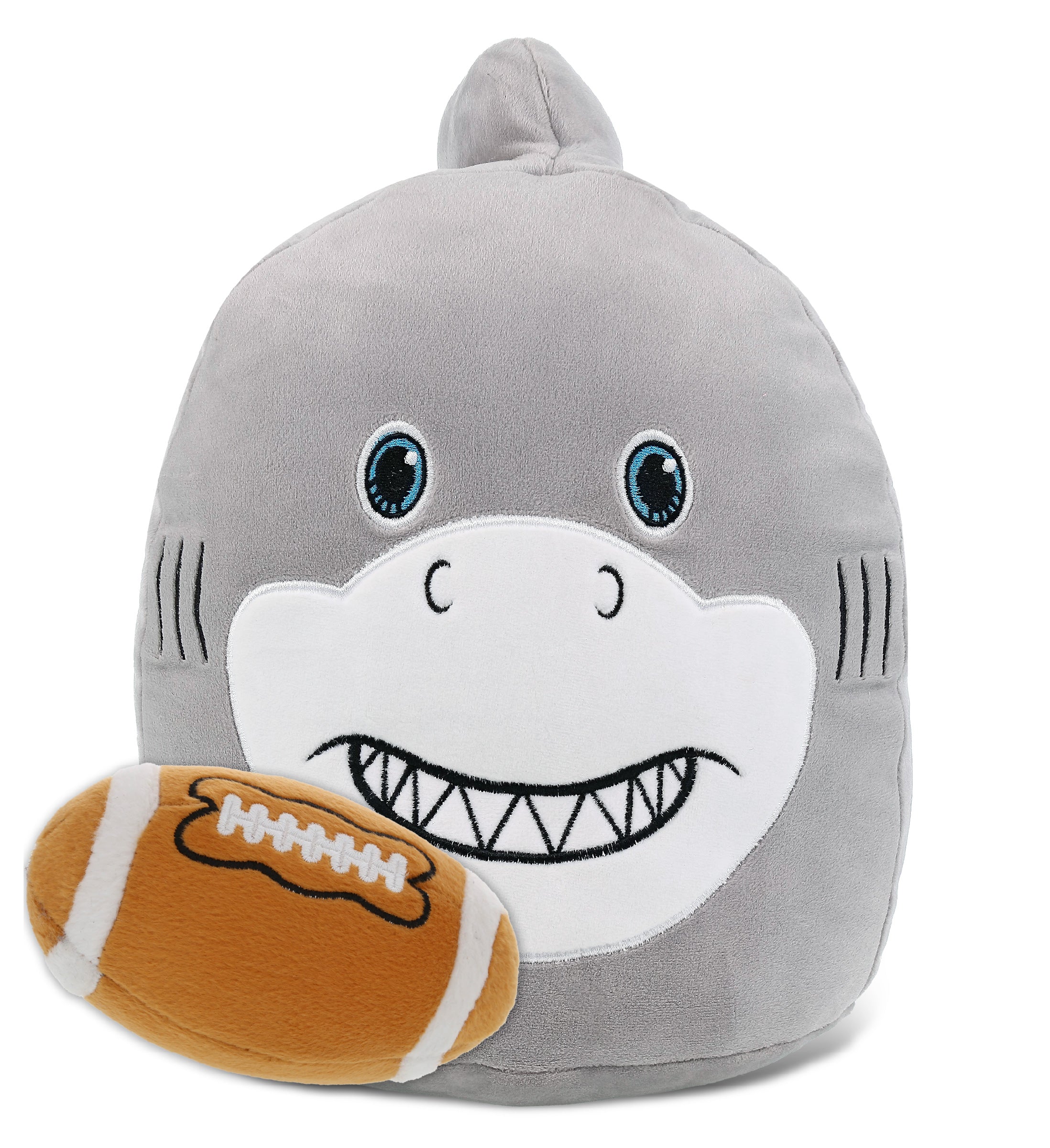 SNUG-MOOSHIES PLUSH - SHARK 10" with Football Plush