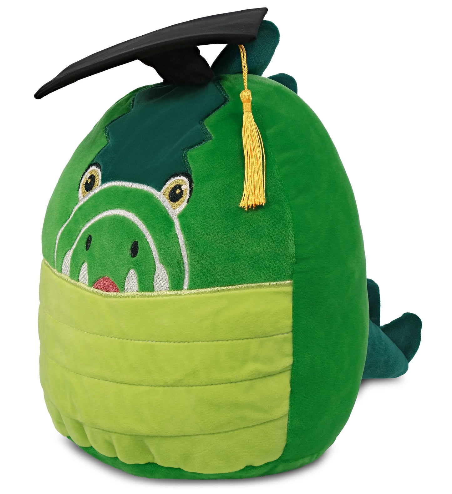 PLUSH GRADUATION - SNUG-MOOSHIES PLUSH - ALLIGATOR 10"