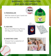 SNUG-MOOSHIES PLUSH - ALLIGATOR 10" with Baseball Plush