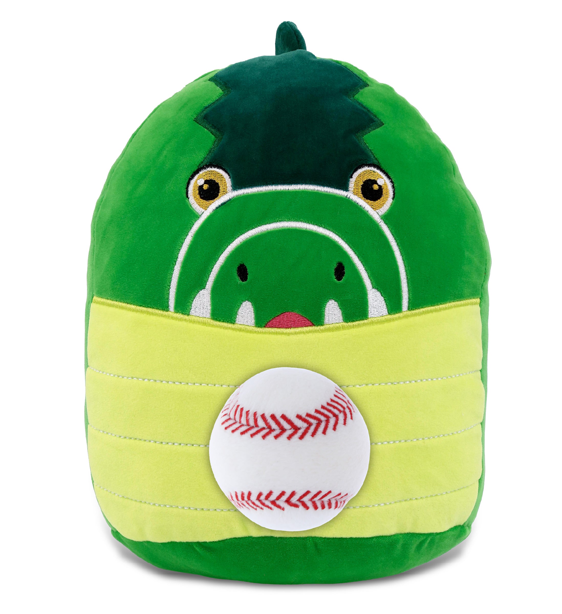 SNUG-MOOSHIES PLUSH - ALLIGATOR 10" with Baseball Plush