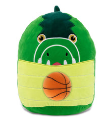 SNUG-MOOSHIES PLUSH - ALLIGATOR 10" with Basketball Plush