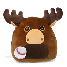 SNUG-MOOSHIES PLUSH - MOOSE 17" with Baseball Plush