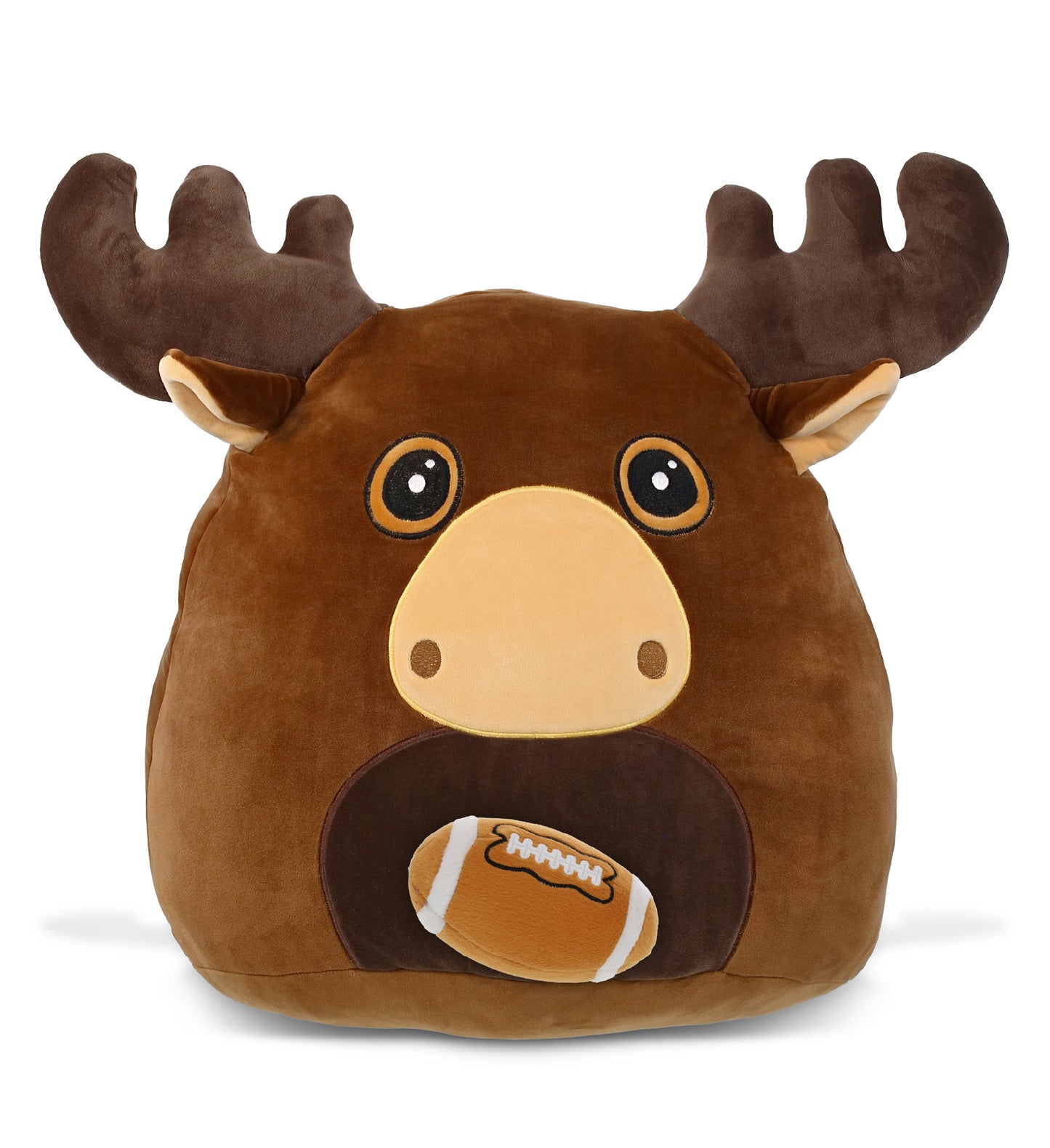 SNUG-MOOSHIES PLUSH - MOOSE 17" with Football Plush