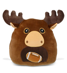 SNUG-MOOSHIES PLUSH - MOOSE 17" with Football Plush