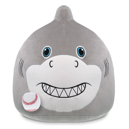 SNUG-MOOSHIES PLUSH - SHARK 17" with Baseball Plush