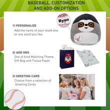 SNUG-MOOSHIES PLUSH - SLOTH 17" with Baseball Plush