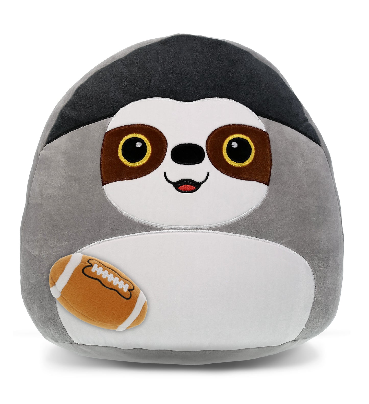 SNUG-MOOSHIES PLUSH - SLOTH 17" with Football Plush