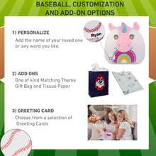 SNUG-MOOSHIES PLUSH - UNICORN 17" with Baseball Plush