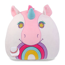 SNUG-MOOSHIES PLUSH - UNICORN 17" with Baseball Plush