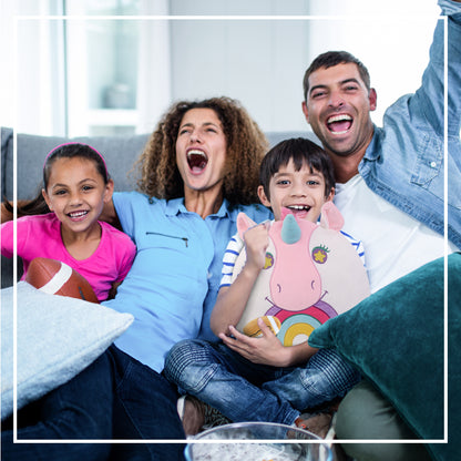 SNUG-MOOSHIES PLUSH - UNICORN 17" with Football Plush