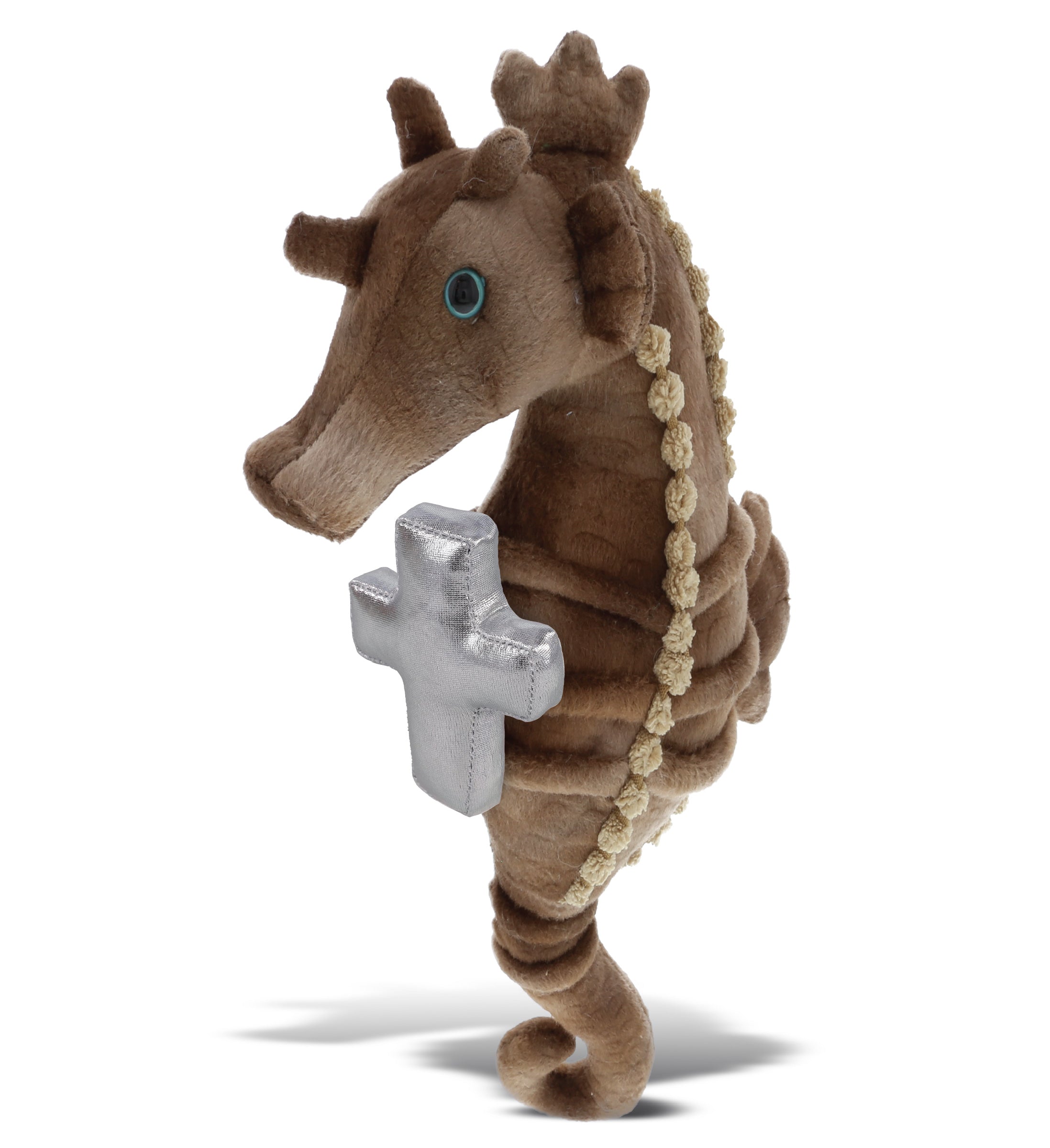 PLUSH CROSS - WILD COLLECTION PLUSH - 12" SEAHORSE