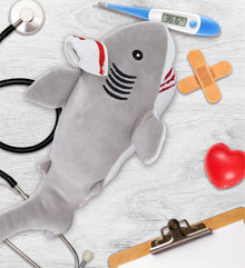 BABY SOFT PLUSH - GREY SHARK NURSE DRESS UP