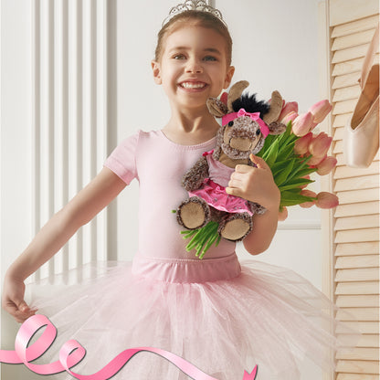 SUPER SOFT PLUSH - SITTING BUFFALO BALLERINA