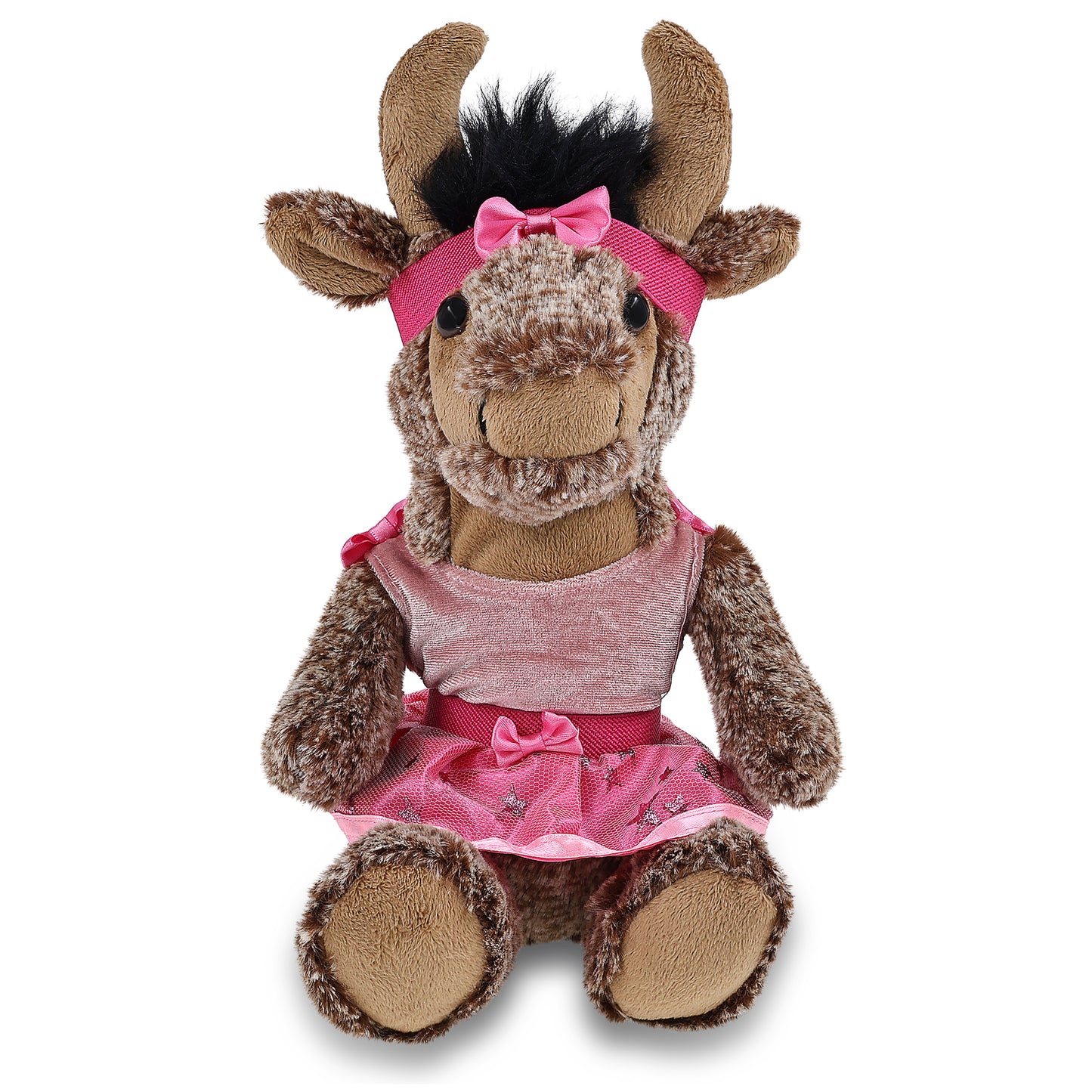 SUPER SOFT PLUSH - SITTING BUFFALO BALLERINA