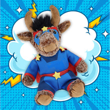 SUPER SOFT PLUSH - SITTING BUFFALO SUPER HERO