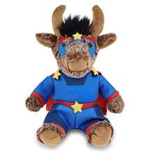 SUPER SOFT PLUSH - SITTING BUFFALO SUPER HERO