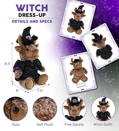 SUPER SOFT PLUSH - SITTING BUFFALO WITCH