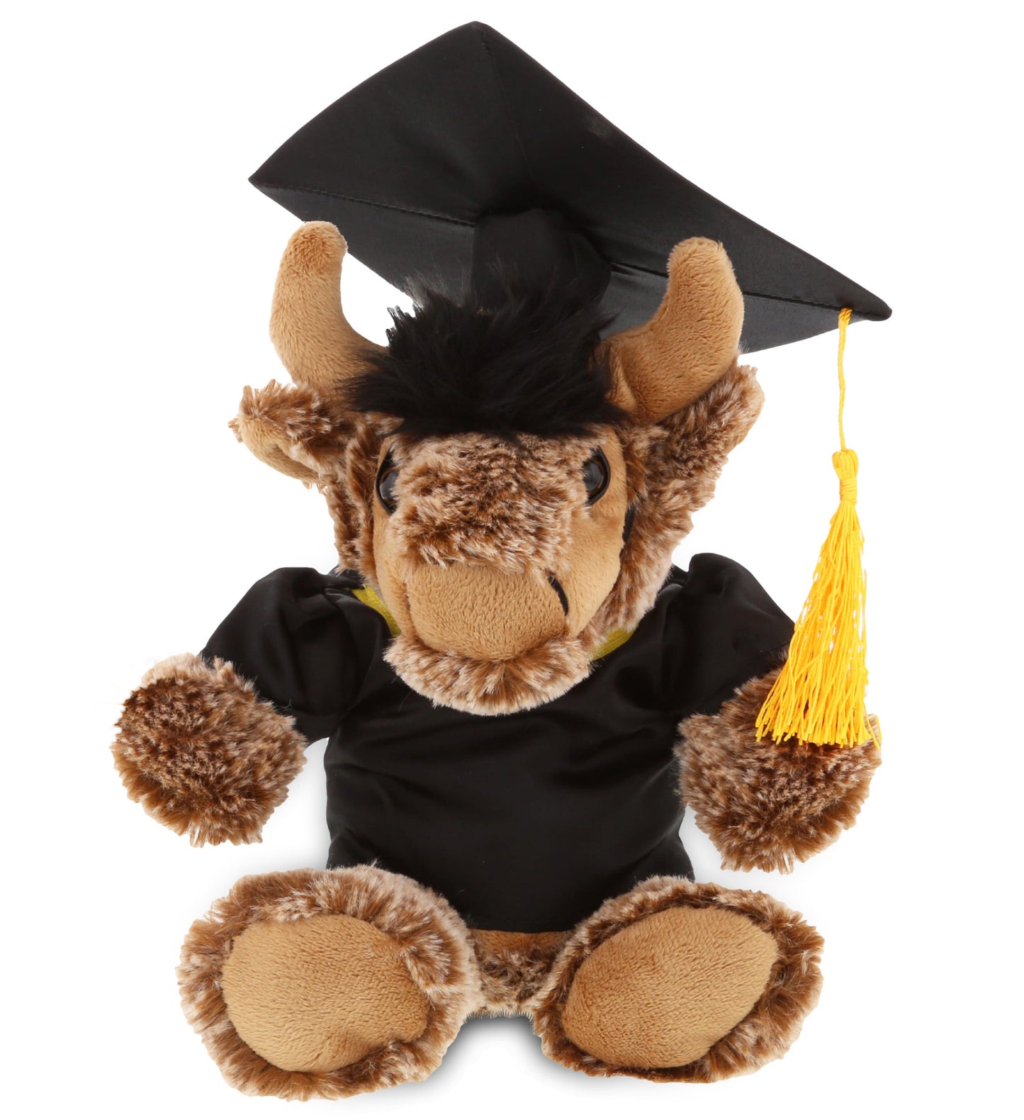 PLUSH GRADUATION - SUPER SOFT PLUSH - SITTING BUFFALO
