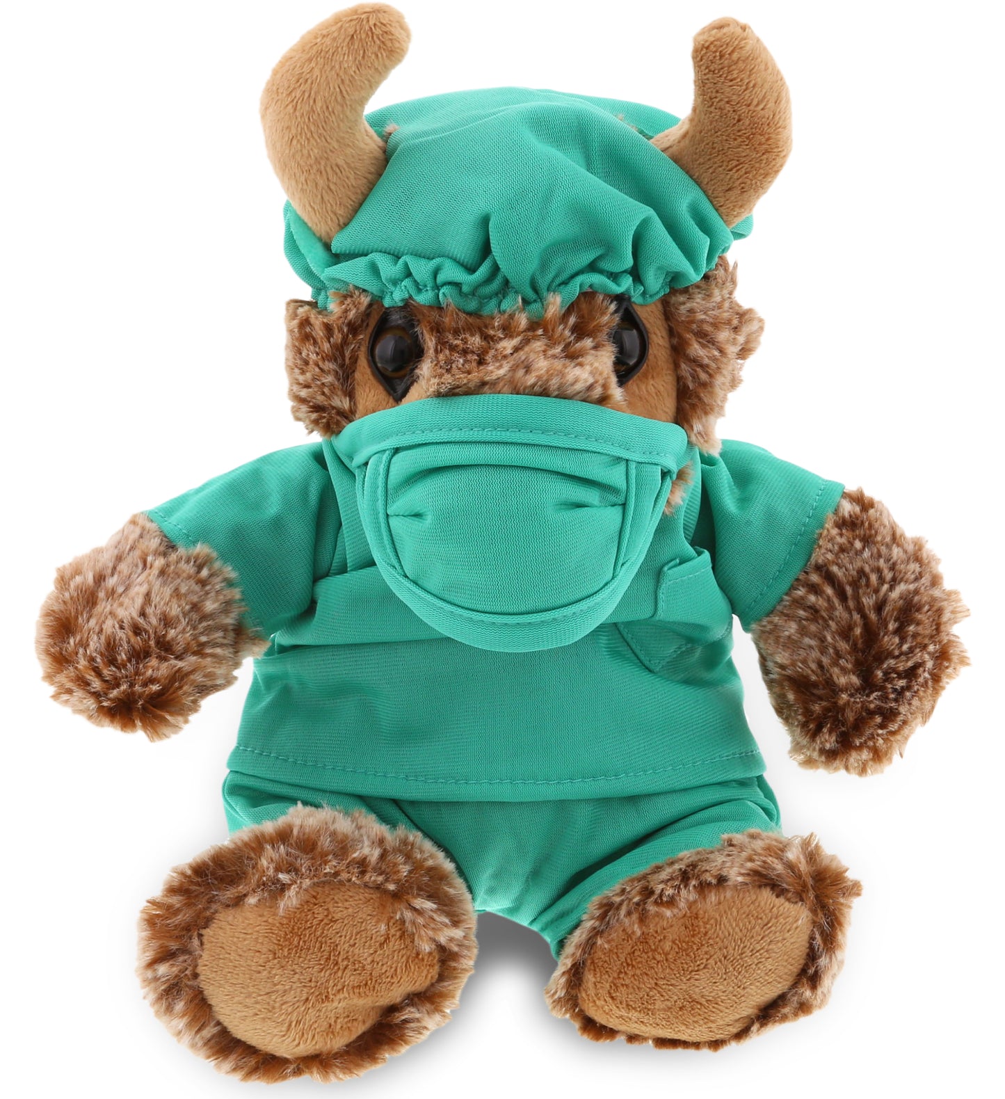 PLUSH DOCTOR - SUPER SOFT PLUSH - SITTING BUFFALO