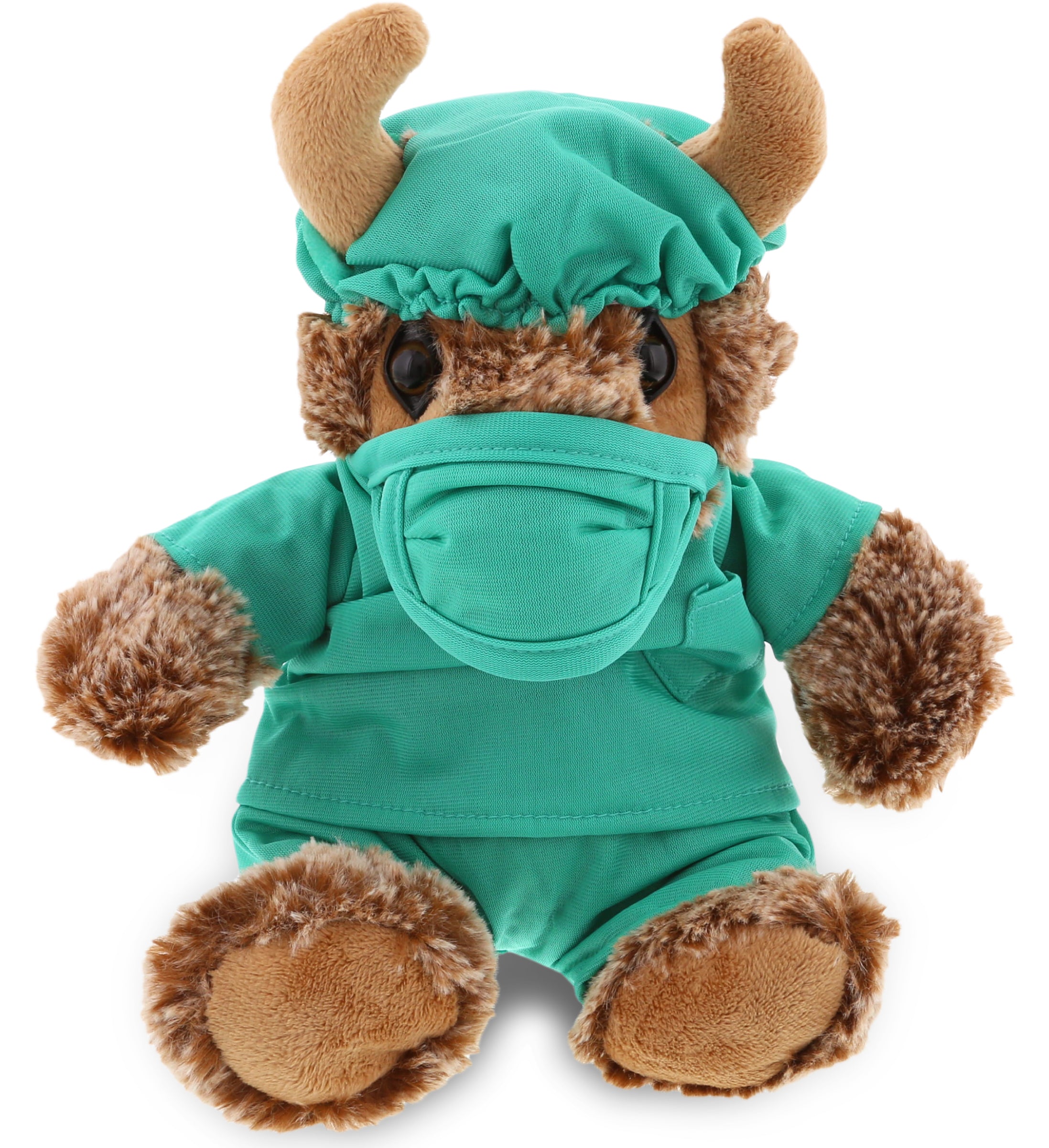 PLUSH DOCTOR - SUPER SOFT PLUSH - SITTING BUFFALO