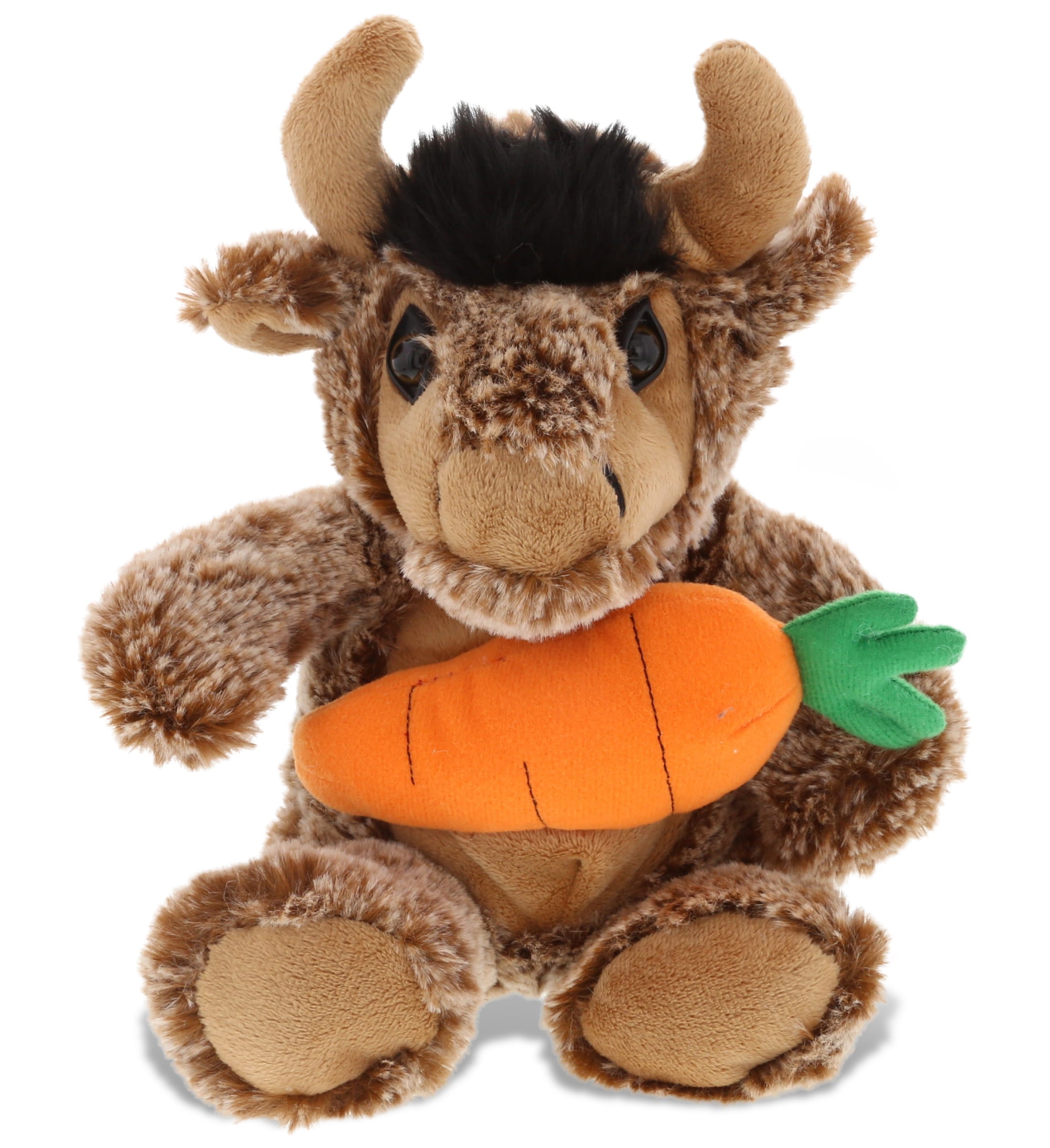 PLUSH CARROT - SUPER SOFT PLUSH - SITTING BUFFALO