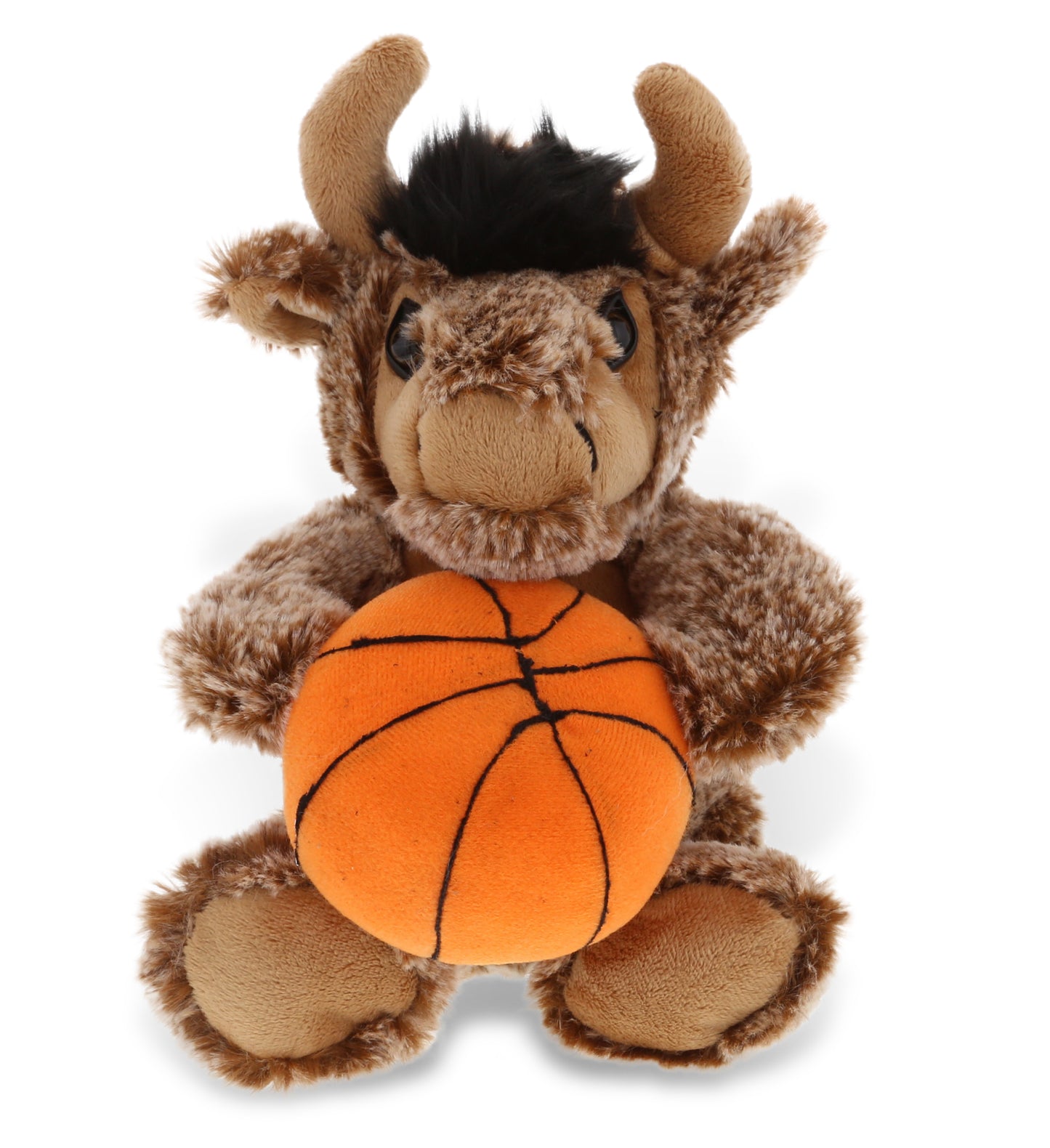 PLUSH BASKETBALL - SUPER SOFT PLUSH - SITTING BUFFALO