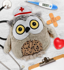 SUPER SOFT PLUSH - FAT BROWN OWL NURSE