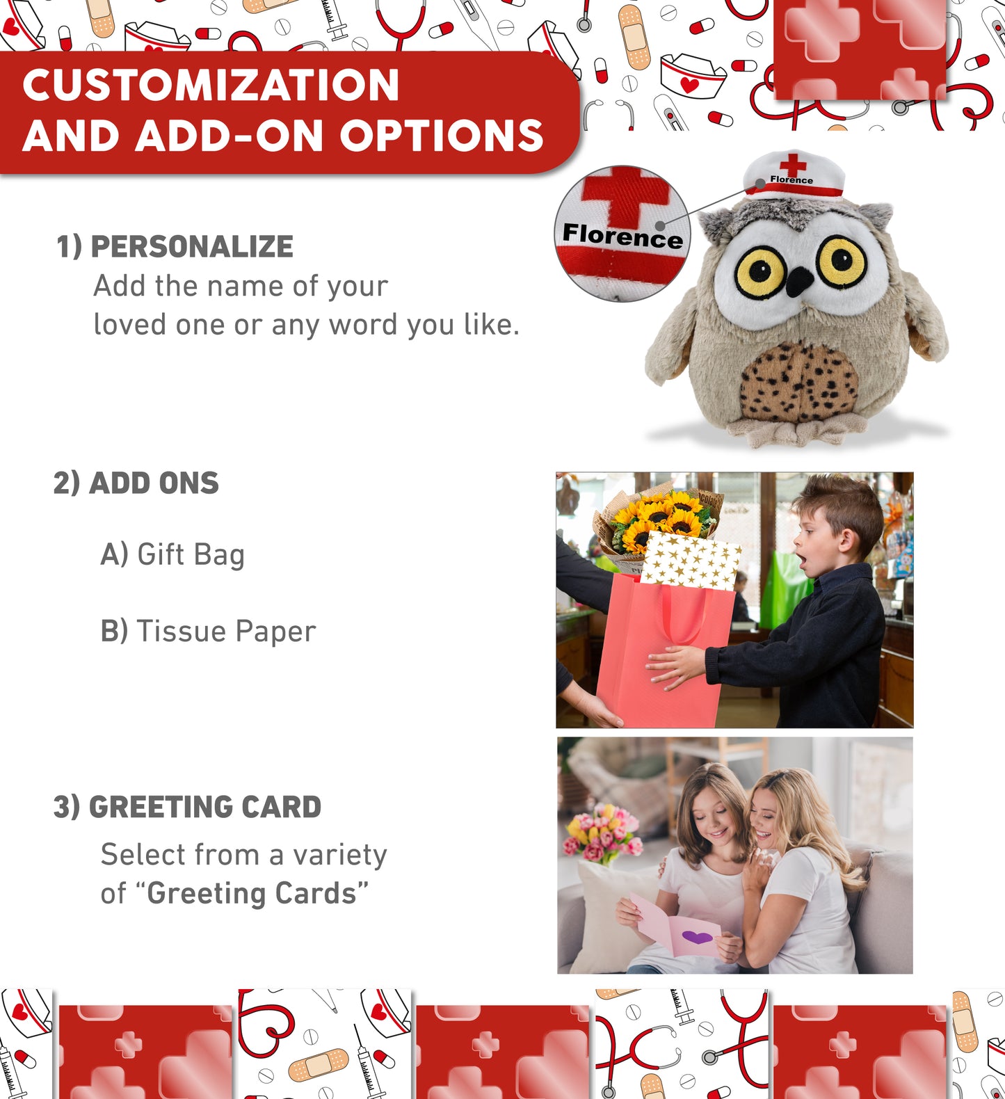 SUPER SOFT PLUSH - FAT BROWN OWL NURSE