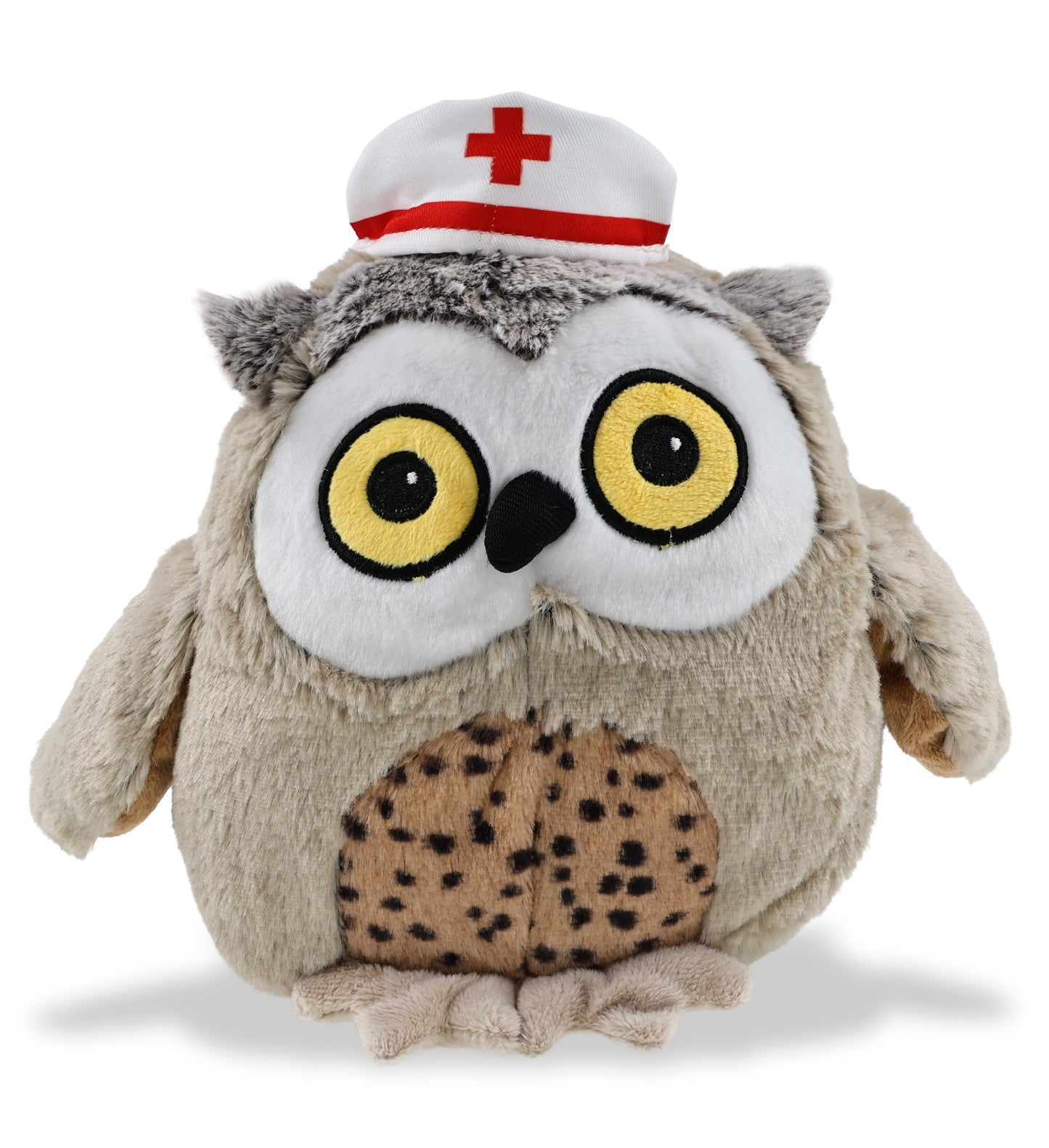 SUPER SOFT PLUSH - FAT BROWN OWL NURSE