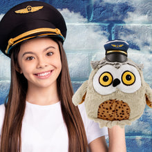 SUPER SOFT PLUSH - FAT BROWN OWL PILOT DRESS UP