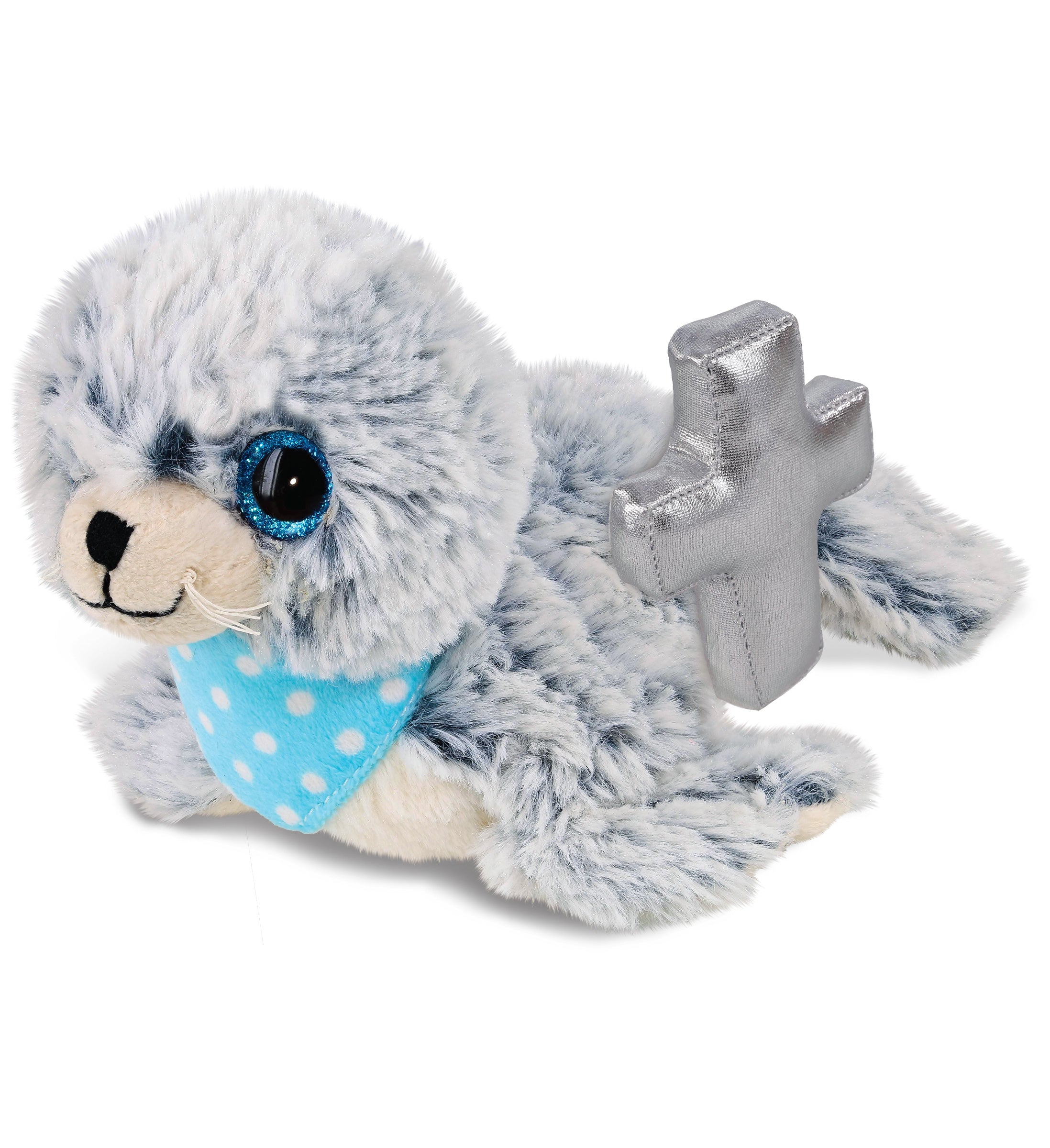 PLUSH CROSS - SUPER SOFT PLUSH - SEA LION