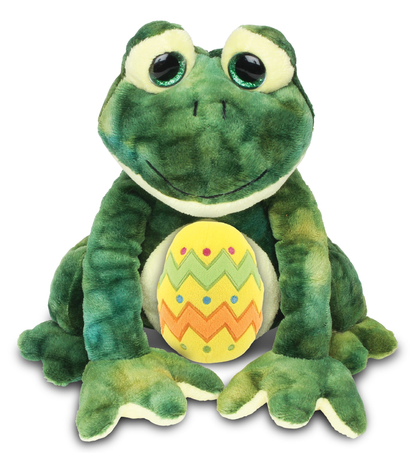 PLUSH EASTER EGG - SUPER SOFT PLUSH - SQUAT FROG