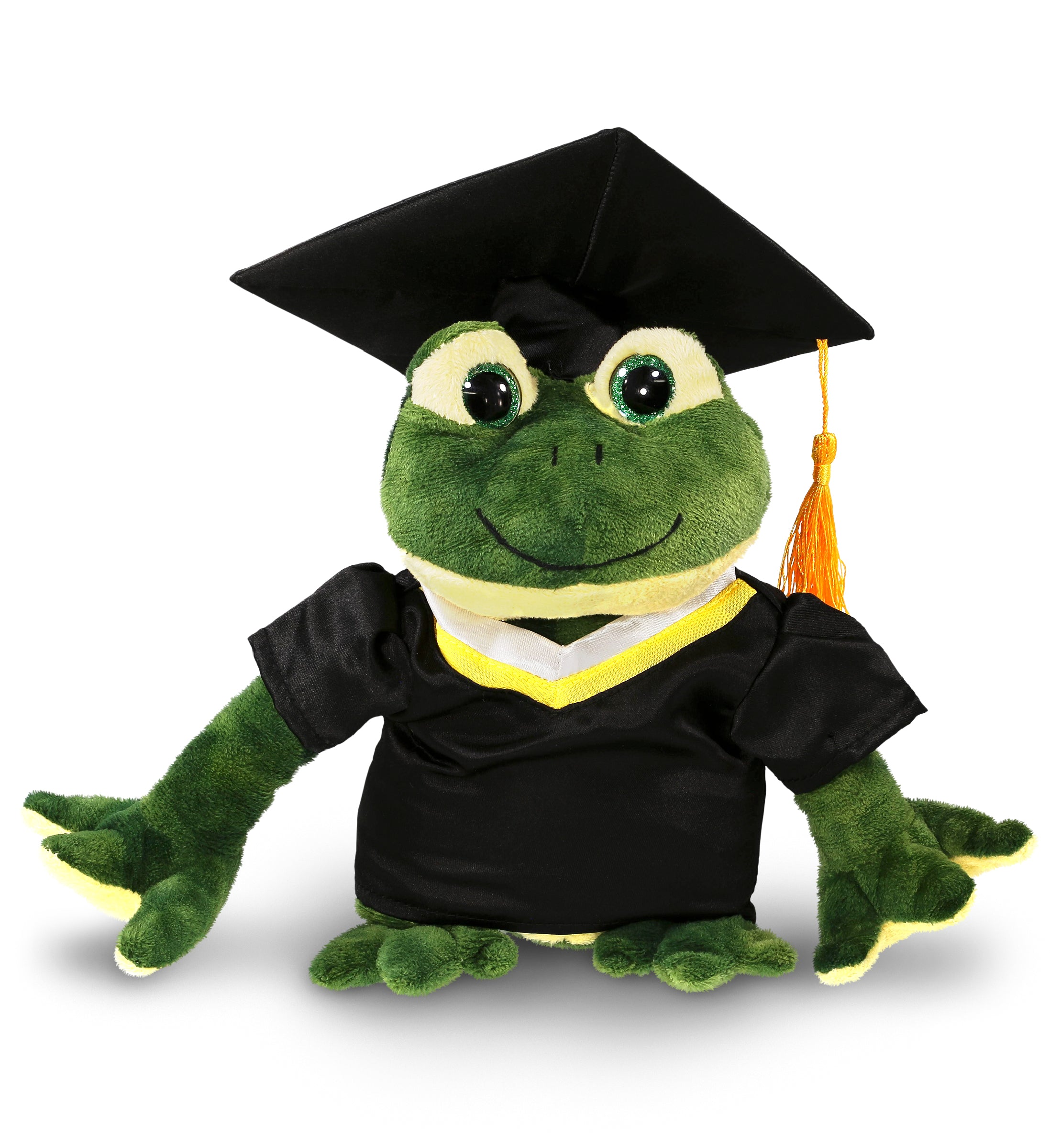 PLUSH GRADUATION - SUPER SOFT PLUSH - SQUAT FROG