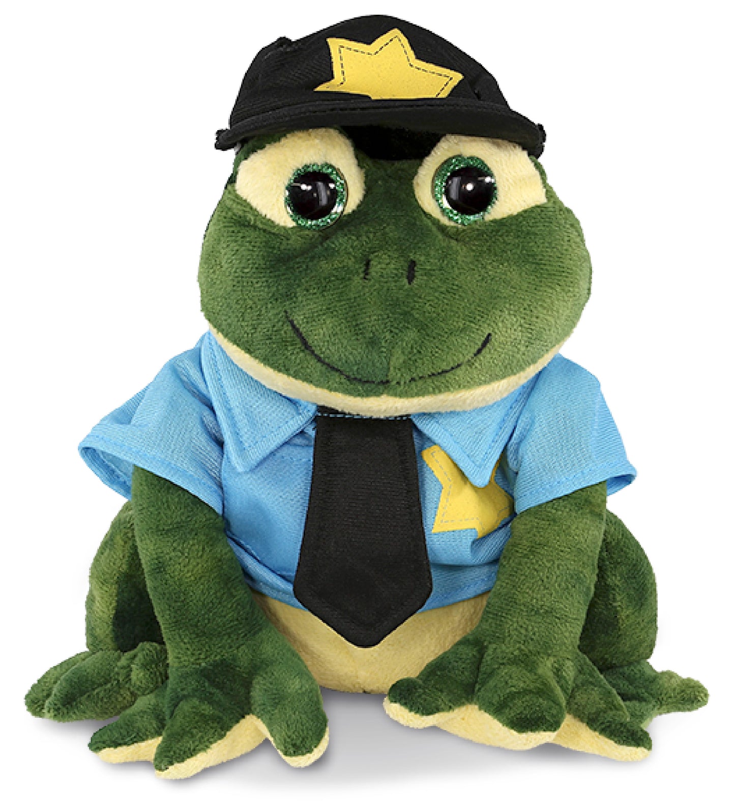 PLUSH POLICE - SUPER SOFT PLUSH - SQUAT FROG