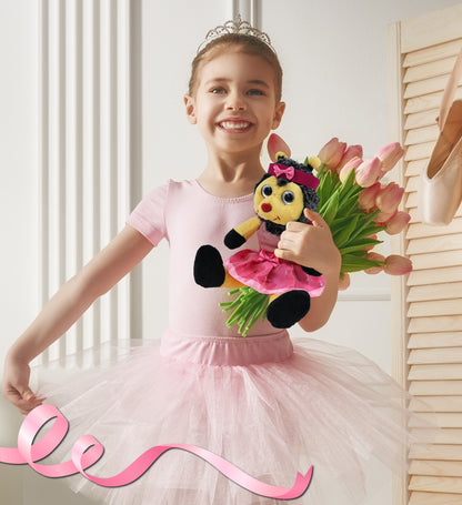 SUPER SOFT PLUSH - SITTING BEE BALLERINA
