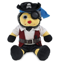 SUPER SOFT PLUSH - SITTING BEE PIRATE DRESS UP