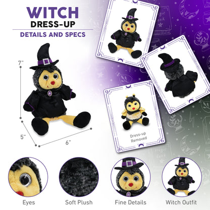 SUPER SOFT PLUSH - SITTING BEE WITCH