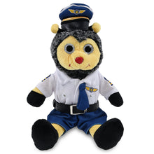 SUPER SOFT PLUSH - SITTING BEE WITH PILOT DRESS UP