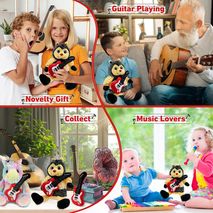 SUPER SOFT PLUSH - SITTING BEE WITH GUITAR ADD ON