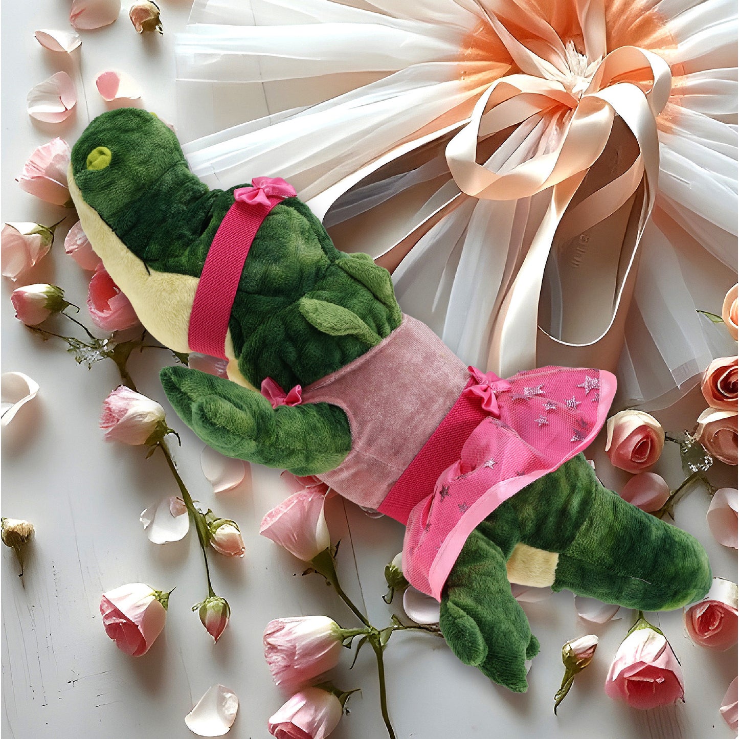 SUPER SOFT PLUSH - GATOR BALLERINA