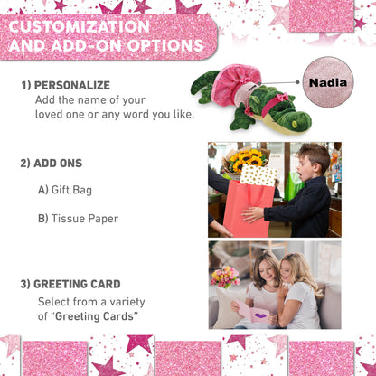 SUPER SOFT PLUSH - GATOR BALLERINA