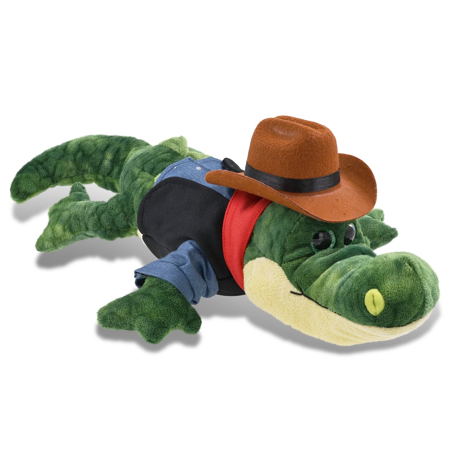 SUPER SOFT PLUSH - GATOR COWBOY DRESS UP