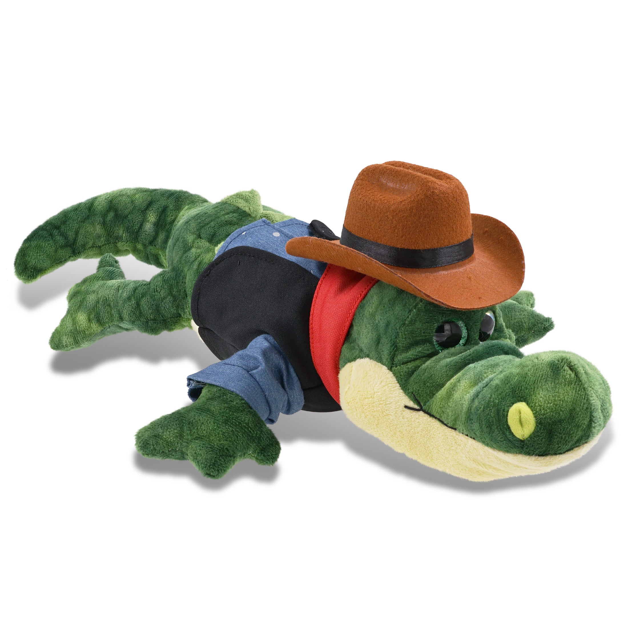 SUPER SOFT PLUSH - GATOR COWBOY DRESS UP
