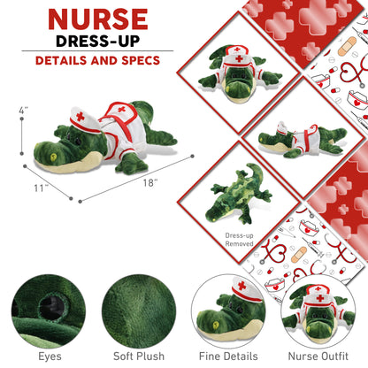 SUPER SOFT PLUSH - GATOR NURSE