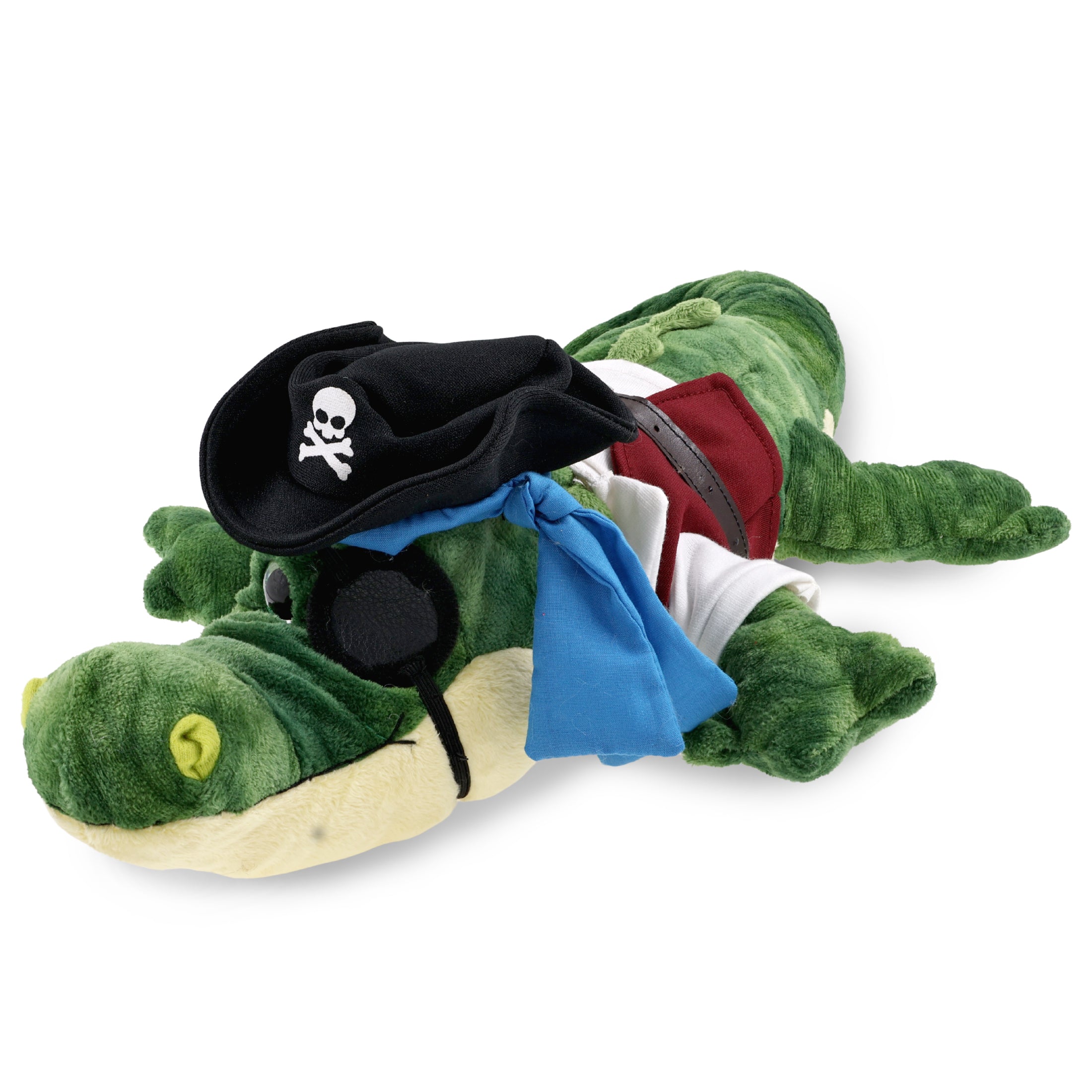 SUPER SOFT PLUSH - GATOR PIRATE DRESS UP
