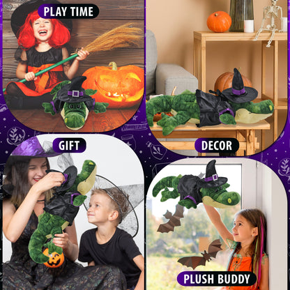 SUPER SOFT PLUSH - GATOR WITCH DRESS UP