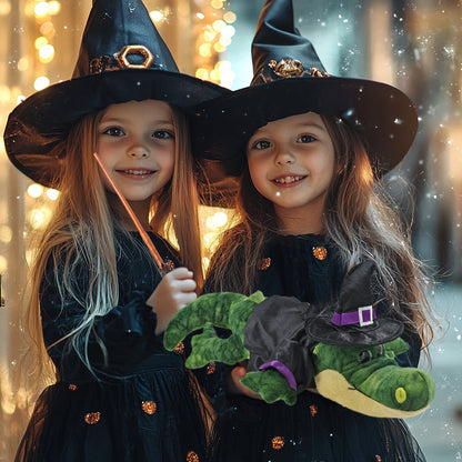 SUPER SOFT PLUSH - GATOR WITCH DRESS UP